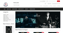 Desktop Screenshot of monclerjackets.us